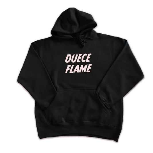 Duece Flame Black Hoody